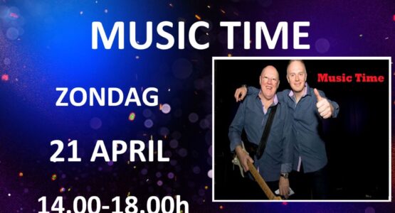 ZONDAGNAMIDDAG - 21 APRIL - MUSIC TIME